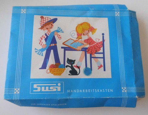 Susi handarbeitskasten ddr - handarbeitskasten,