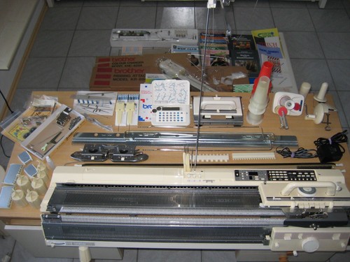 Brother strickmaschine 965 - strickmaschine, kh-965