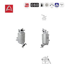 Ruß-Partikelfilter Dieselpartikelfilter DPF für HYUNDAI KIA -1.7 CRDi (1685 ccm)