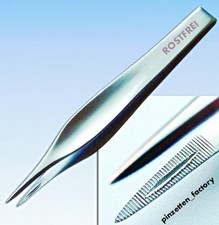 Splitterpinzette 11,5 cm nach