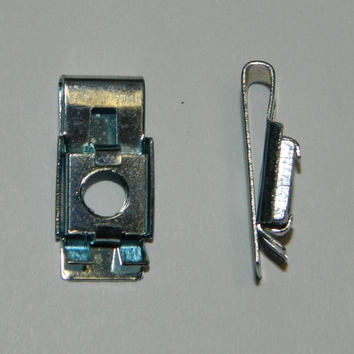 Schmale u clip mutter - 10, st.