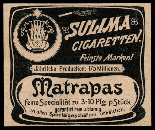 Alte werbung reklame 1902 - werbung,
