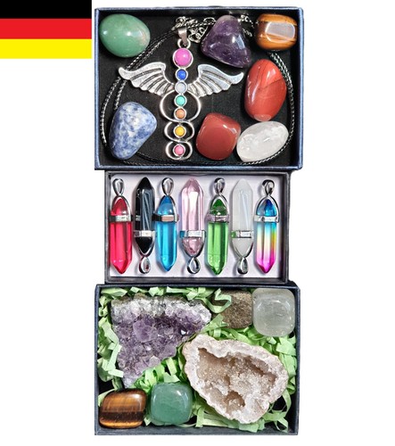 Xxl chakra edelstein set - chakra,
