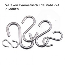 S-Haken symmetrisch 7 Größen