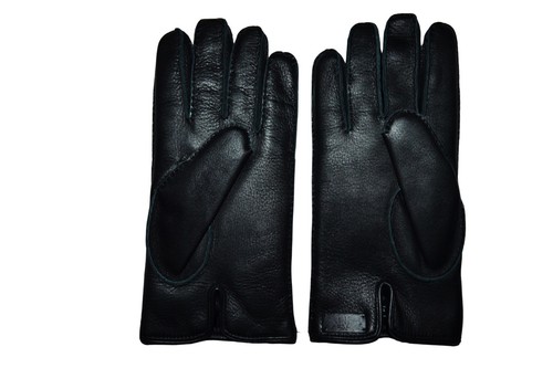 Dunhill schwarze handschuhe - dunhill,