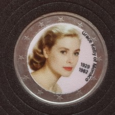 MONACO  🇲🇨  2 Euro Grace