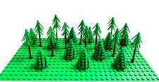 Lego bäume tanne 5 x - 10,