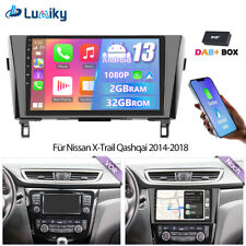 2+32G Für Nissan X-Trail Qashqai 2014-2018 Autoradio WIFI Android 13 CarPlay DAB
