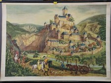 Schulwandkarte Rollbild