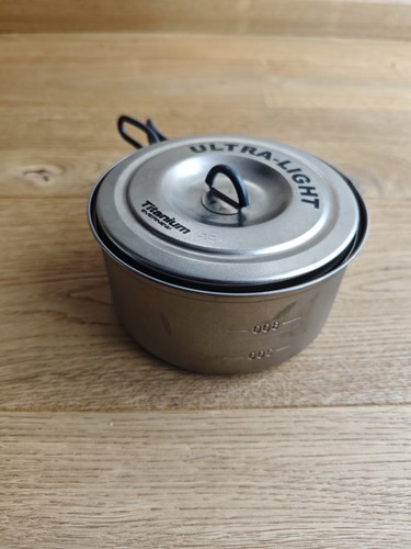 Evernew titanium pot l - titanium, 1