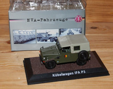 DDR Sammlung NVA Atlas Verlag IST Modelle Kübelwagen IFA P3 1:43
