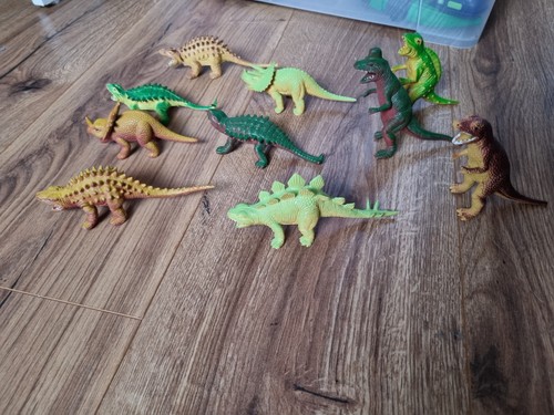 Vintage dinosaurier figuren - dinosaurier,