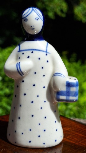 Gzhel gzel porzellan figur - porzellan,