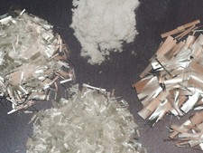 Glasfaserschnitzel 3,6,12&24 mm, Füllstoff, Glasstaub, Glaspulver,GFK,Polyester