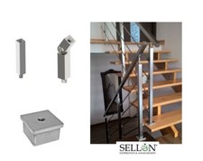 Handlaufträger Rohrstütze