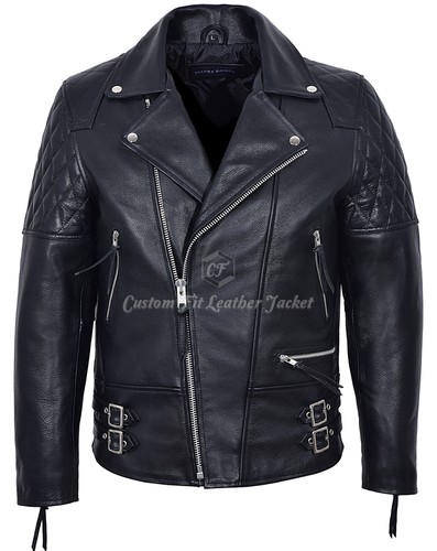 Herren lederjacke schwarz - herren,