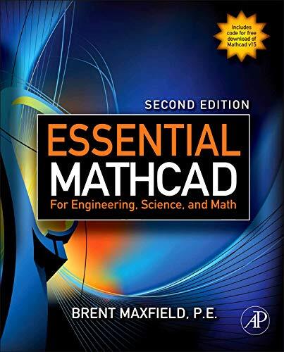 Essential mathcad for - essential,