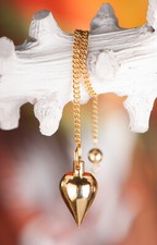 Tropfenpendel Messing