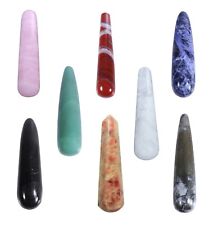 Massagestab Griffel Edelstein