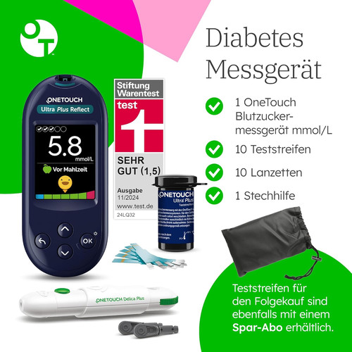 Blutzuckermessgerät mmol - , l