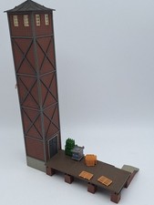 Kibri Industrie Gebäude/Turm HO 1:87 für Modelleisenbahn - aufgebaut