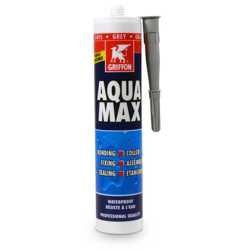Aqua max silikonkleber - max, grau