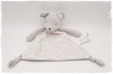 *•… Obaibi - Schmusetuch Maus - grau weiß - Sterne & Mond - 25 cm - RAR ...•*
