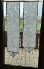 Schiebegardinen im 2 er Set creme grau