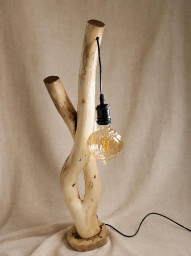 Holzlampe treibholz - holzlampe,