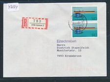 47174) Zeven, Reco-Brf mit RZ 2730 Gyhum 2, MeF 140Pf