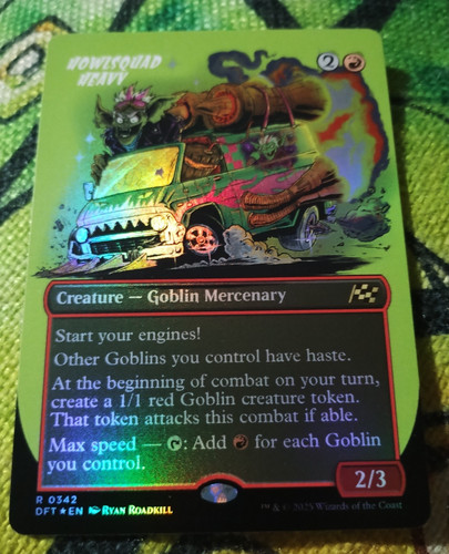 Foil borderless howlsquad - borderless,