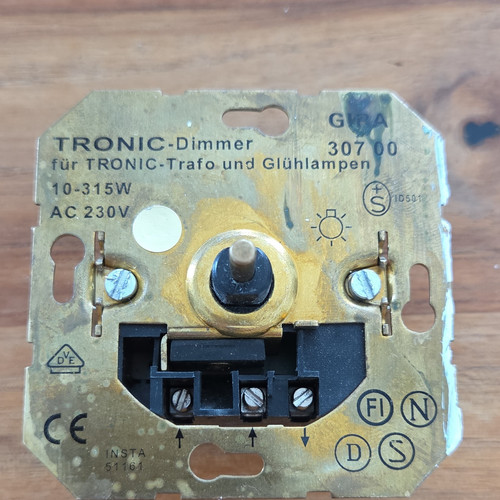 Gira tronic dimmer - tronic-dimmer, 30700