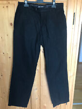 Hugo Boss Herren Hose Schwarz Pincord 98