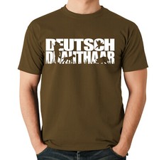 DEUTSCH DRAHTHAAR Jagd Jagdhund Hunde WILSIGNS Siviwonder T-Shirt 
