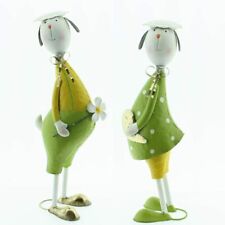 Metall Schaf Sunny 2er Set