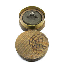 STEN & LAINE Ring 925 Sterling Silber Berkristall Karl Laine Finnland Retro 1978