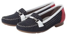 Rieker damen slipper blau - rieker,