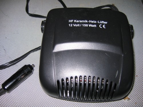 Kfz heizlüfter 150 w - heizlüfter,