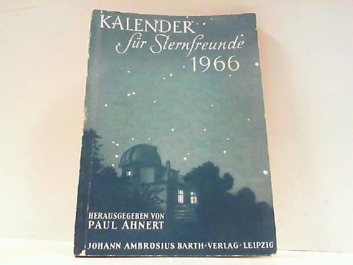 Kalender für sternfreunde - für,