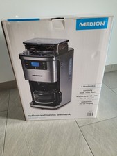 Medion Kaffeemaschine, 8 Mahlstufen, 1,5 Liter Glaskanne