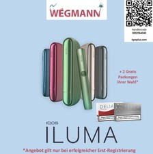 IQOS ILUMA Erstregistrierungs