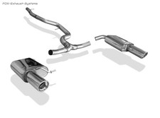  Edelstahl Duplex Race-Anlage