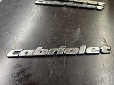 VW Golf 3 Cabrio Original