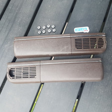 Doorboards BRAUN CHROM VW Golf 1 Cabrio Jetta Caddy Türablagen Türtaschen