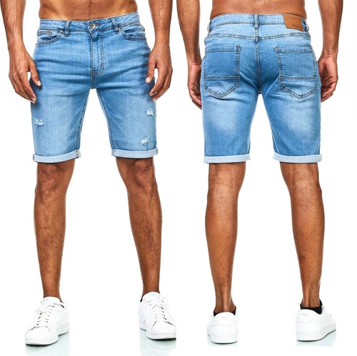 Herren jeansshorts bermuda - herren,
