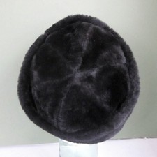 Hut   Kappe  schwarz   Fell