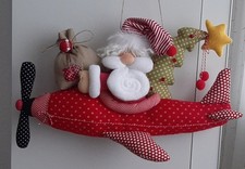 Weihnachtsdeko Flugzeug