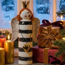 Weihnachtsengel Keramikengel