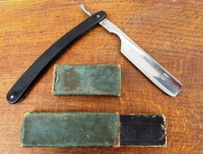 Garantierter Rasierer SCHWEDEN, Kohleschneider ERIK ANTON BERG im Etui, Klinge in super Zustand