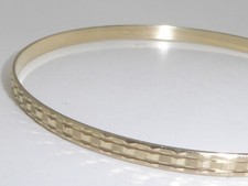 333 Gold 8K Gelbgold 5,19 g Armreif rund Armband 65 mm Ø Armring 9280